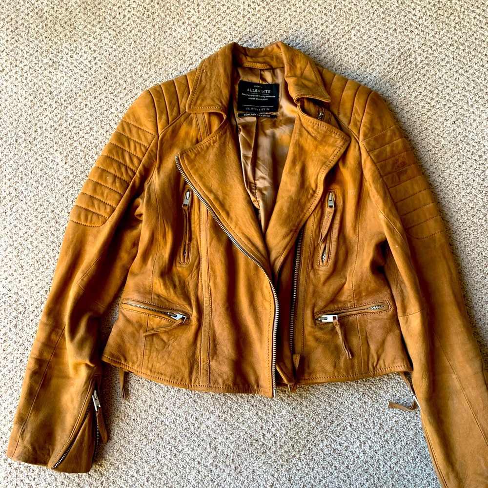 Allsaints leather jacket